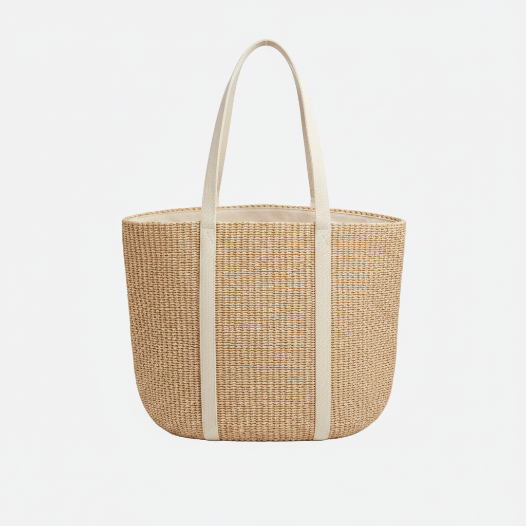Large Woven Tote Bag