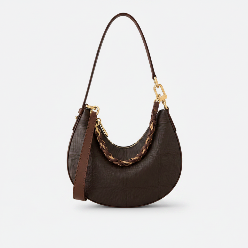 Leather Crossbody Wallet