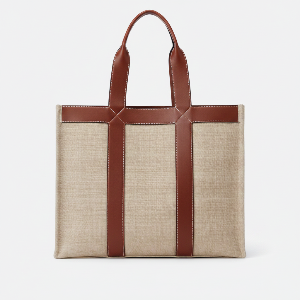 Large Linen Tote Bag
