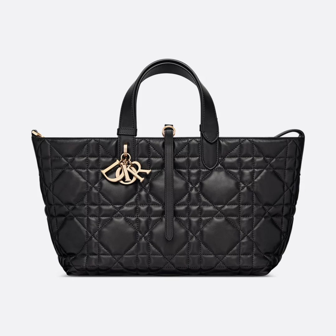 DIOR TOUJOURS VERTIKALE TOTE-TASCHE MITTEL
