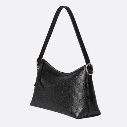 MITTELGROSSE GG EMBLEM SCHULTERTASCHE GUCCI