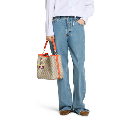 MITTELGROSSE GG-EMBLEM-BEUTELTASCHE GUCCI
