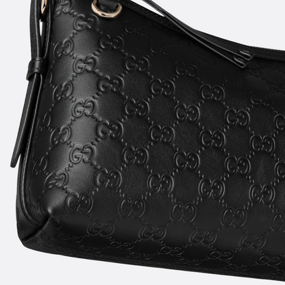 MITTELGROSSE GG EMBLEM SCHULTERTASCHE GUCCI