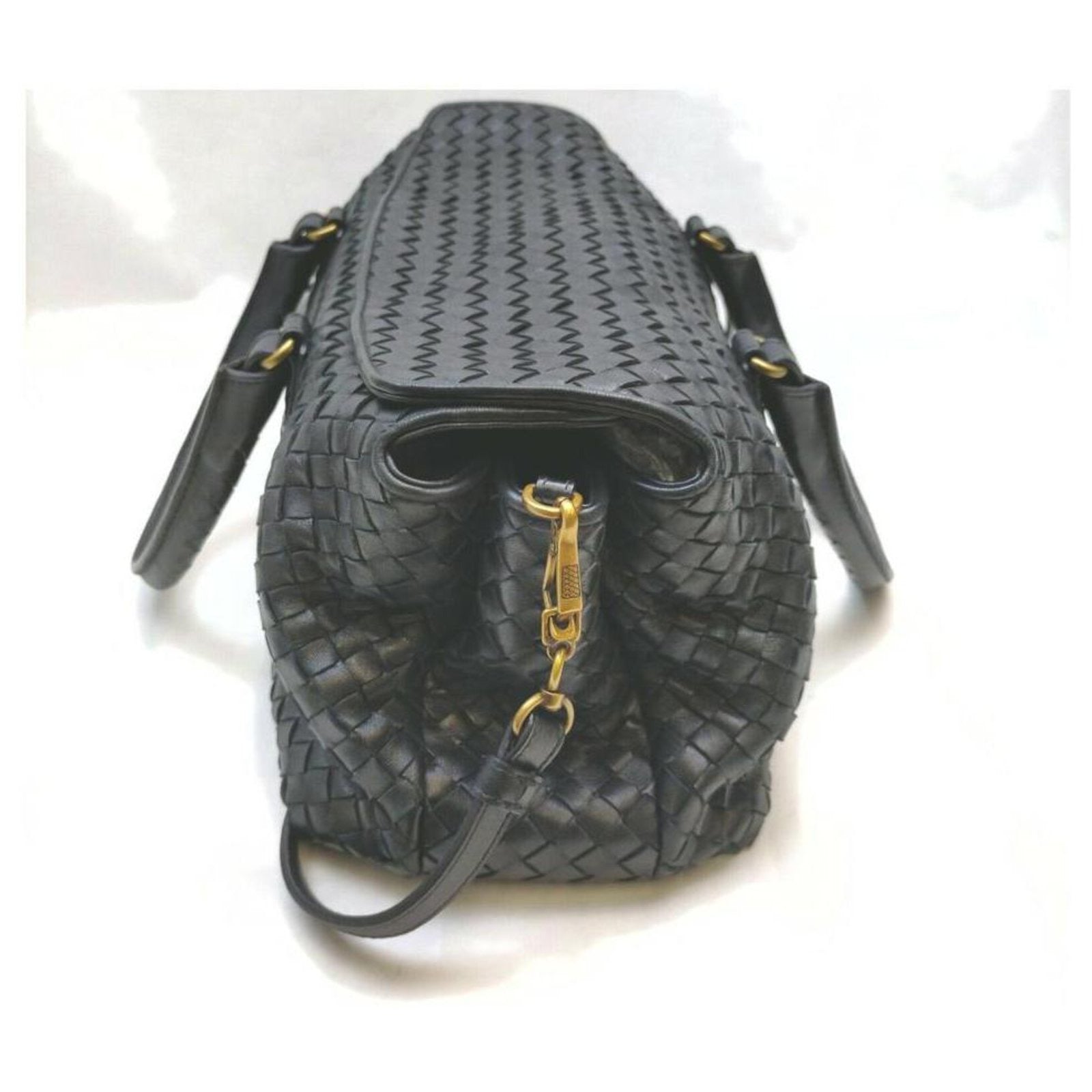 BOTTEGA VENETA INTRECCIATO DUFFLE HOLDALL