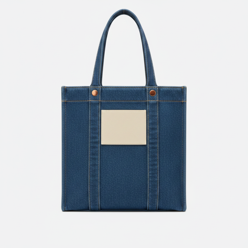 Woven Raphia Tote Bag