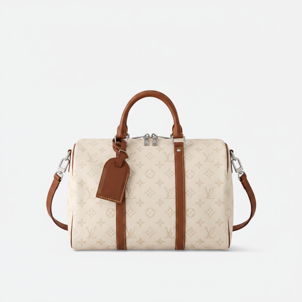 Soft Leather Travel Handbag