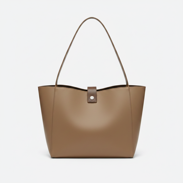 Velvet Leather Shoulder Bag